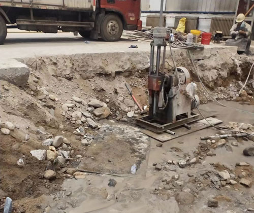 淮安公路下沉压浆